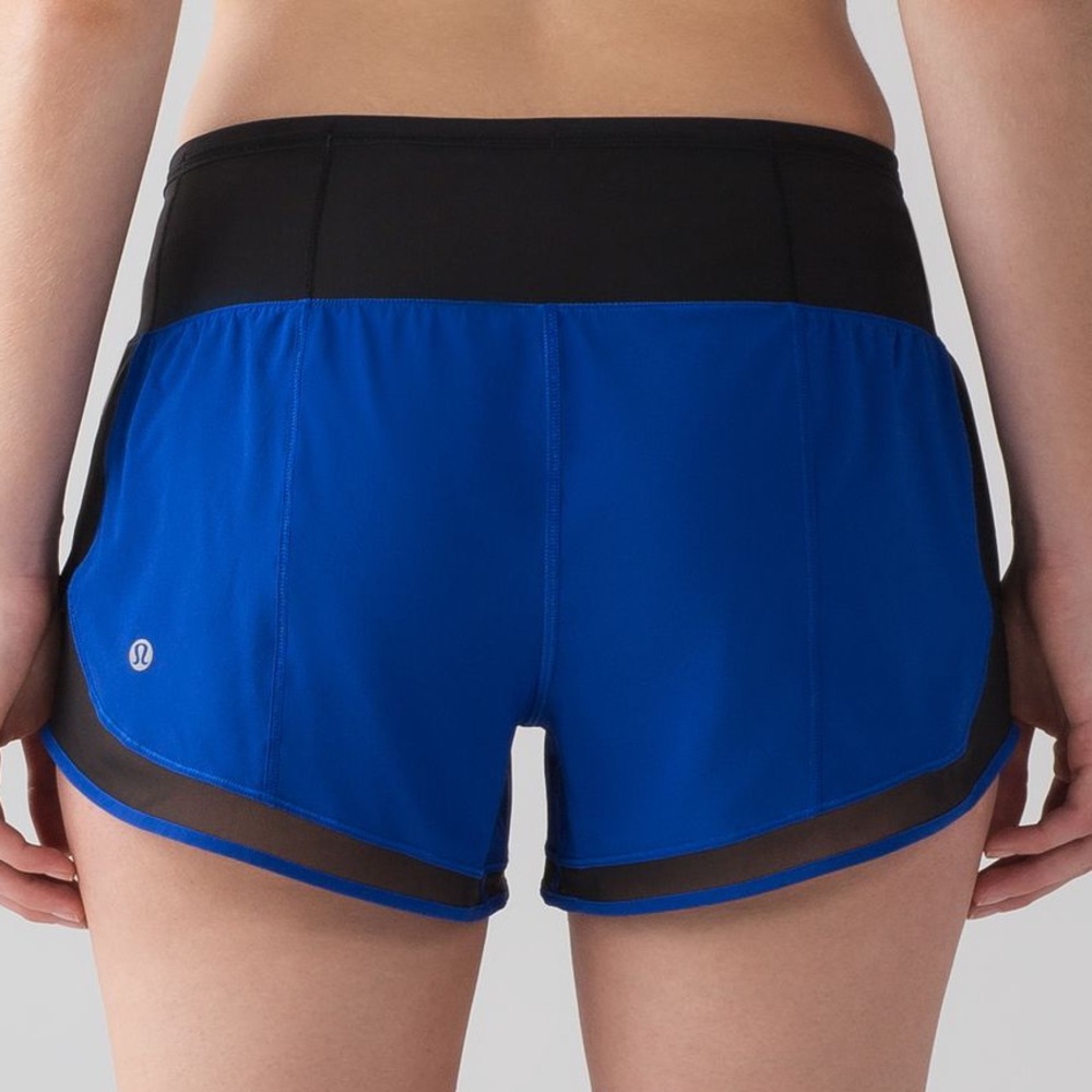 Lululemon Mind Over Miles Short - Jet Stream/Black - 4